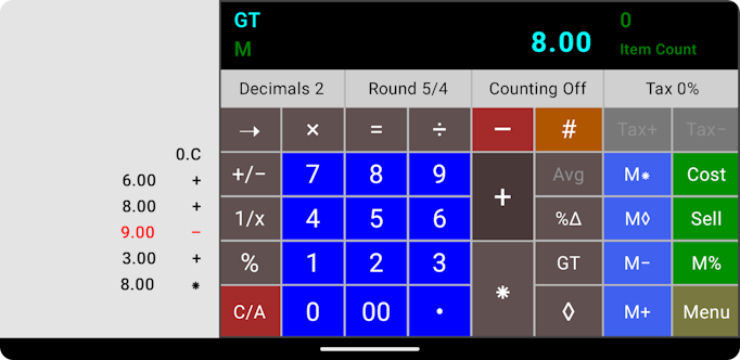 10Calc Screenshot